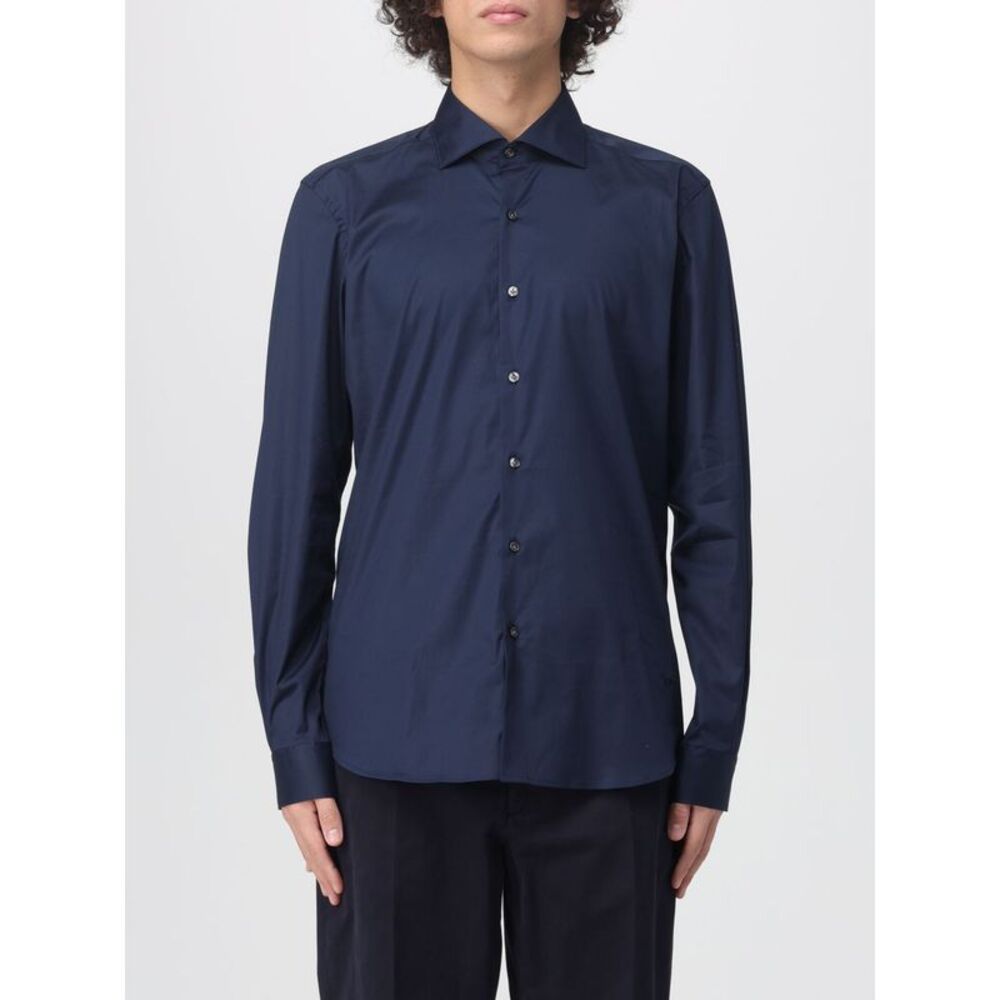 Fay Shirt Men Blue